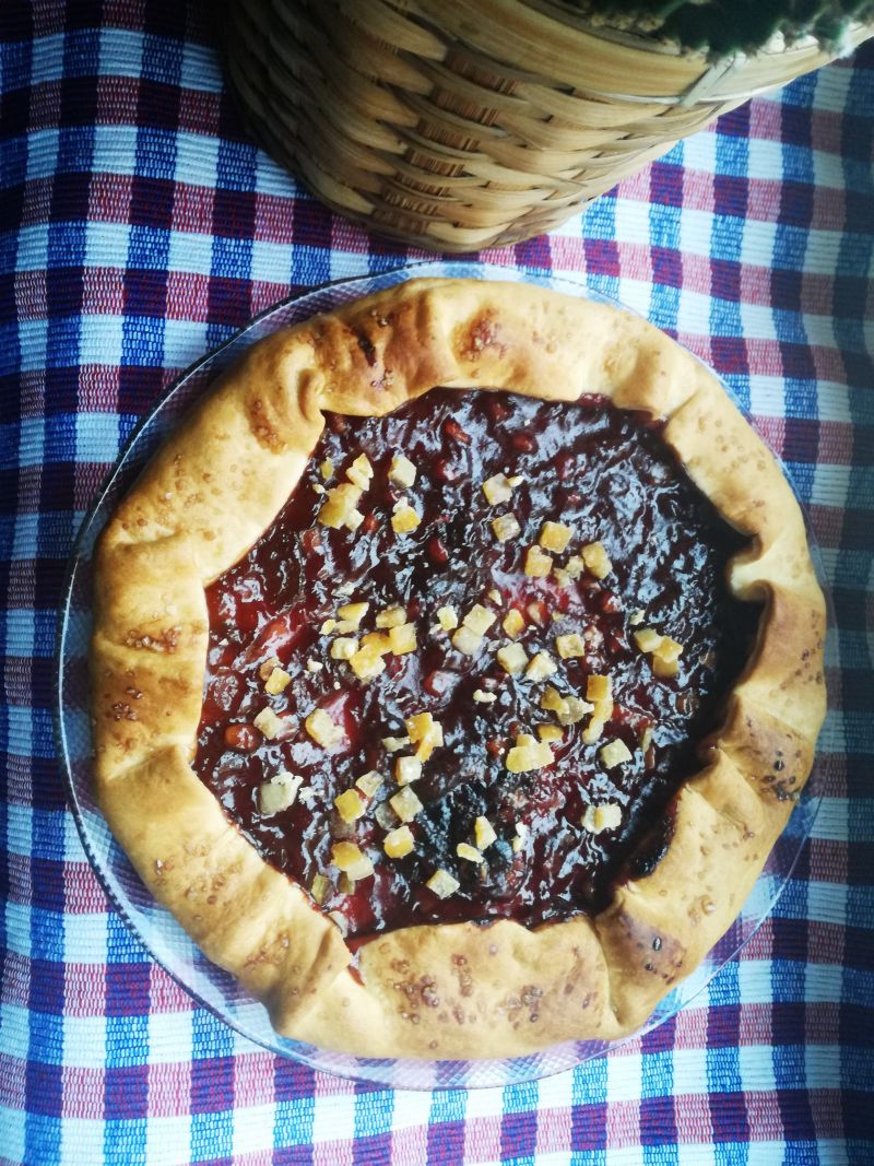 Ciasto z powidłami z gruszek i imbiru Ciasto z powidłami z gruszek i imbiru