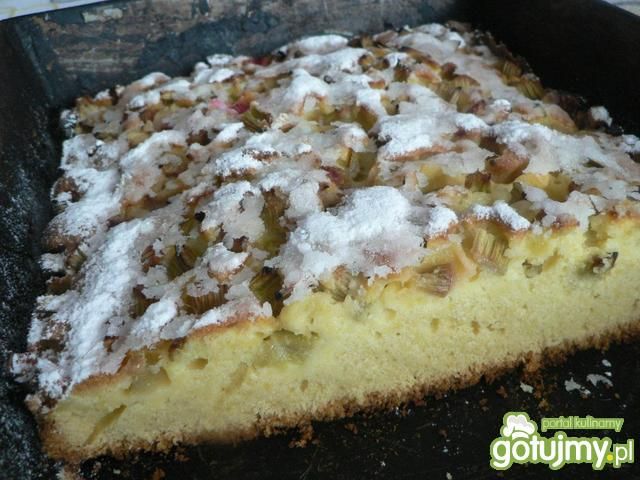 Ciasto z rabarbarem Ciasto z rabarbarem