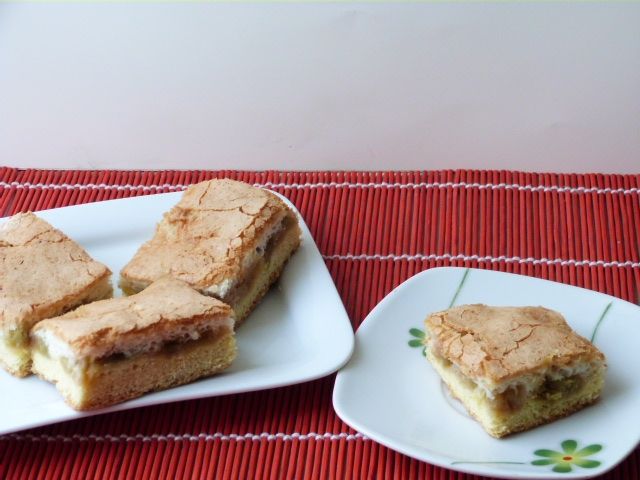 Ciasto z rabarbarem  Ciasto z rabarbarem
