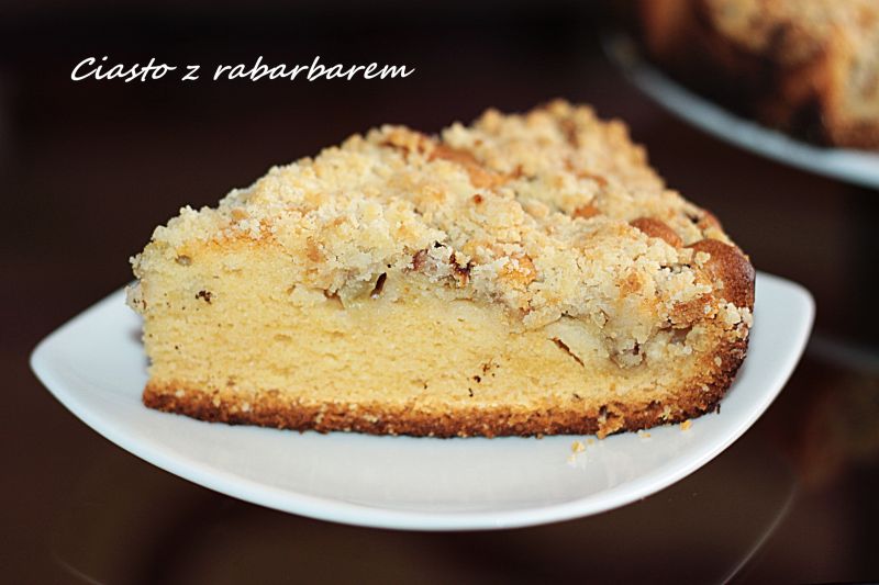 Ciasto z rabarbarem Ciasto z rabarbarem