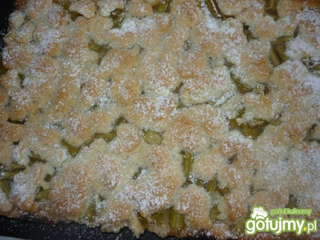 Ciasto z rabarbarem Ciasto z rabarbarem