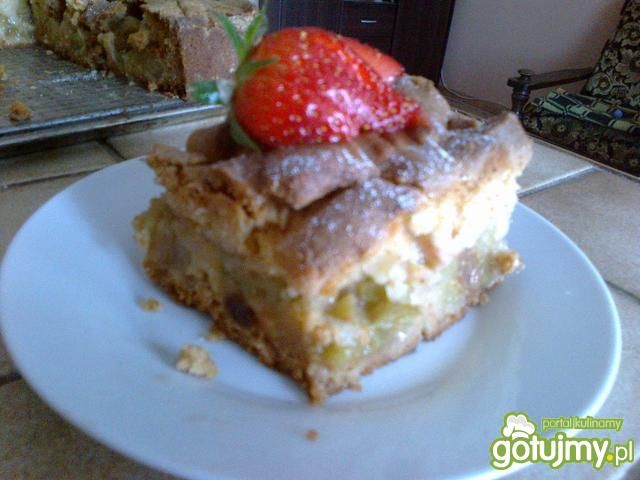 Ciasto z rabarbarem 7 Ciasto z rabarbarem 7