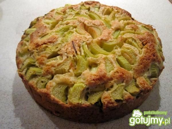 Ciasto z rabarbarem 9