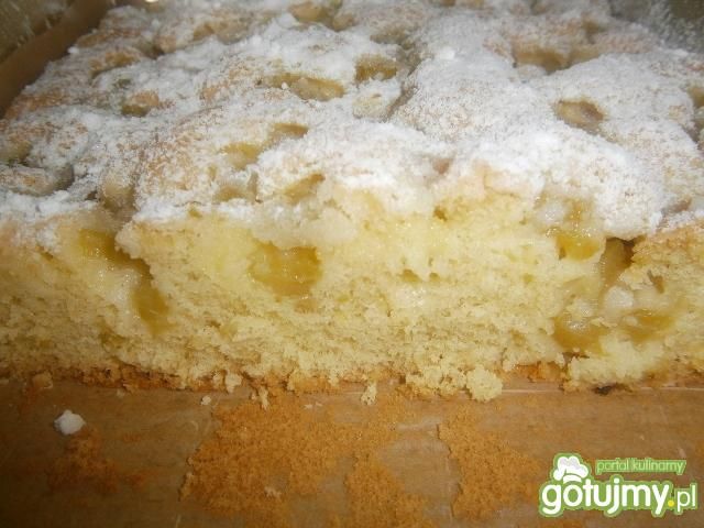 Ciasto z rabarbarem wg Lizusek2 