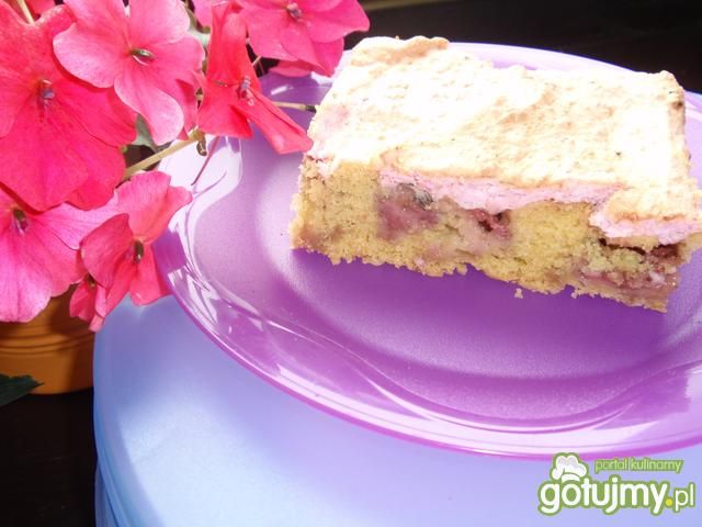 Ciasto z  truskawkami 