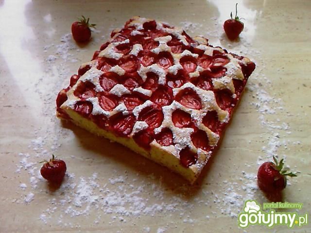 Ciasto z truskawkami 2 Ciasto z truskawkami 2