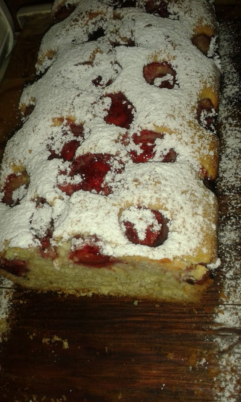 Ciasto z truskawkami Ciasto z truskawkami