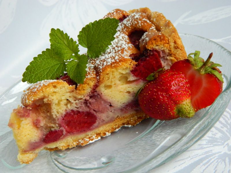 Ciasto z truskawkami