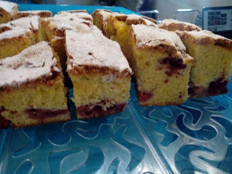 Ciasto z truskawkami Ciasto z truskawkami