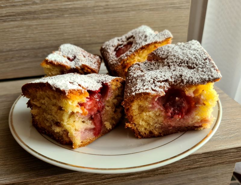 Ciasto z truskawkami