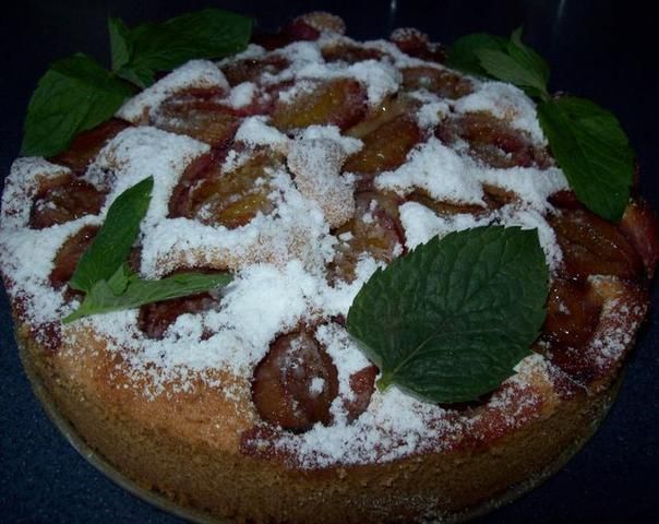 Ciasto z węgierkami 