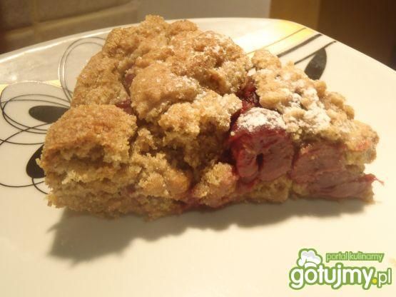 Ciasto z wiśniami szpileczki