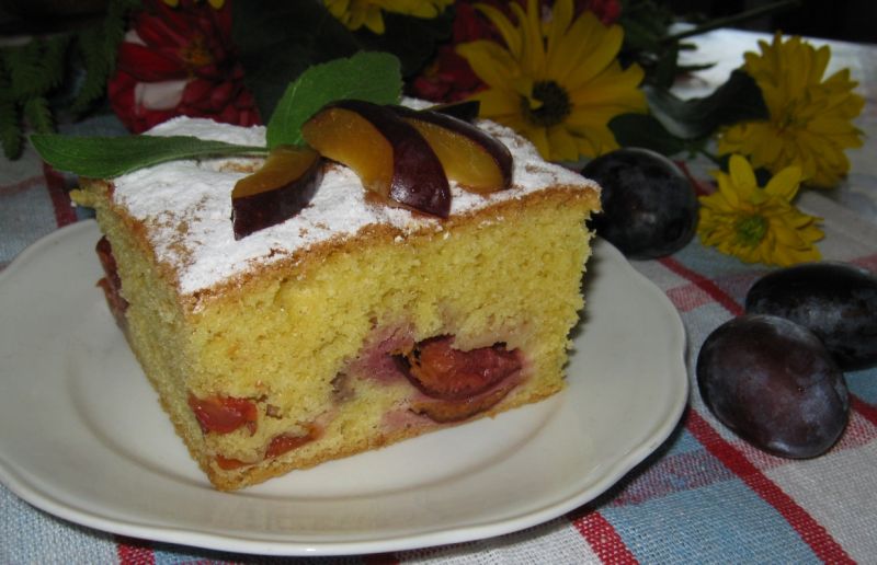 Ciasto ze śliwkami Ciasto ze śliwkami