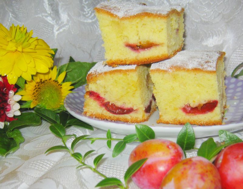 Ciasto ze śliwkami Ciasto ze śliwkami