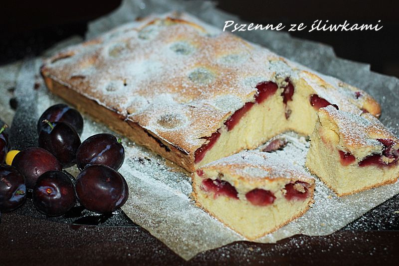 Ciasto ze śliwkami  bez glutenu Ciasto ze śliwkami  bez glutenu
