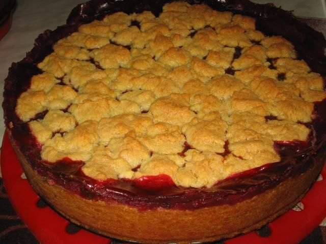 Ciasto ze sliwkami i kruszonka