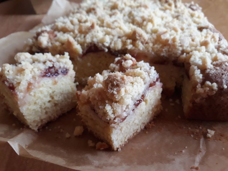 Ciasto ze śliwkami na oleju