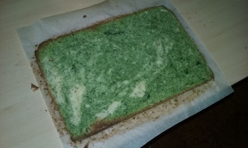 Ciasto ze szpinakiem „leśny mech”