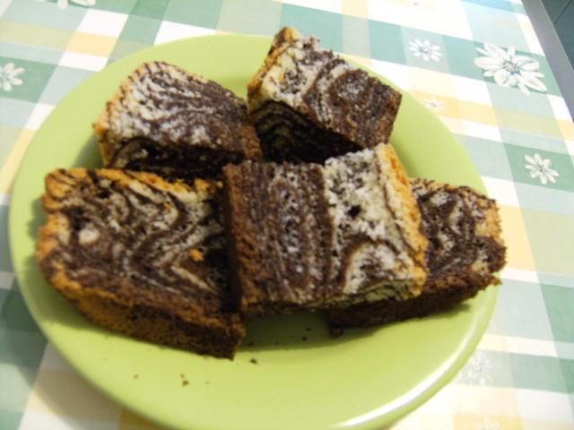 Ciasto Zebra