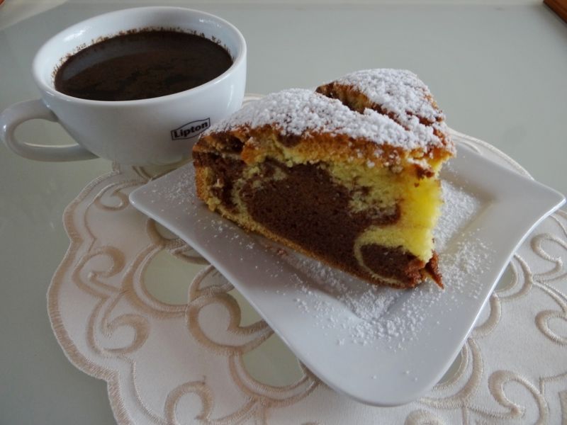 Ciasto zebra wg Megg