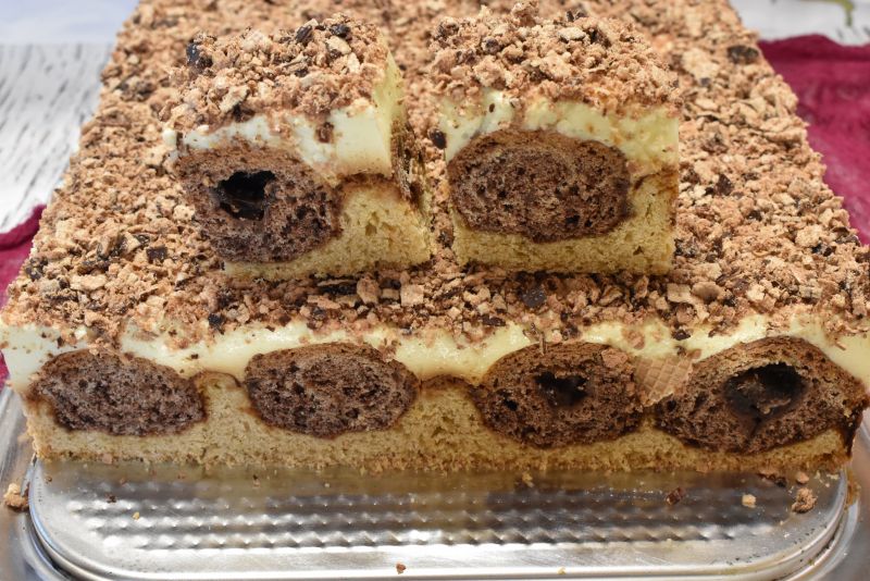 Ciasto Zorza Wiśniowa