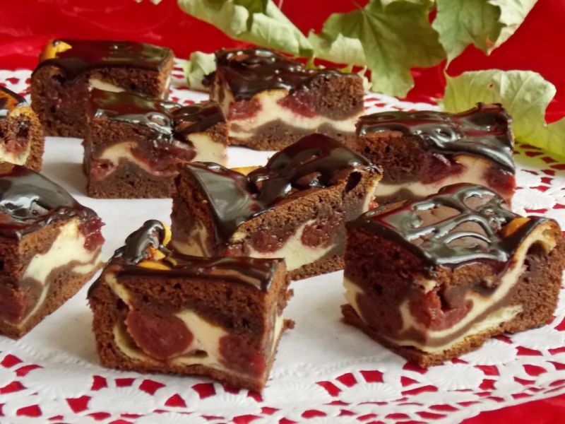 Cielaczek z wiśniami