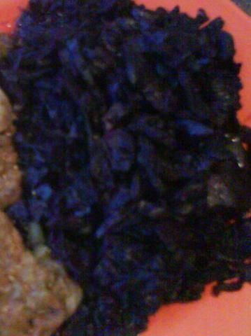 Ciemna kapusta czerwona