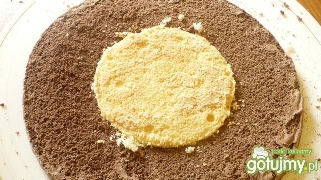 Ciemno - jasne biszkopty do tortów