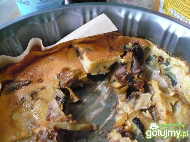 Clafoutis z gruszkami i jabłkami