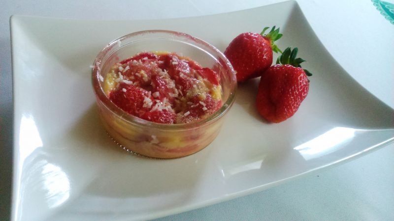 Clafoutis z truskawkami