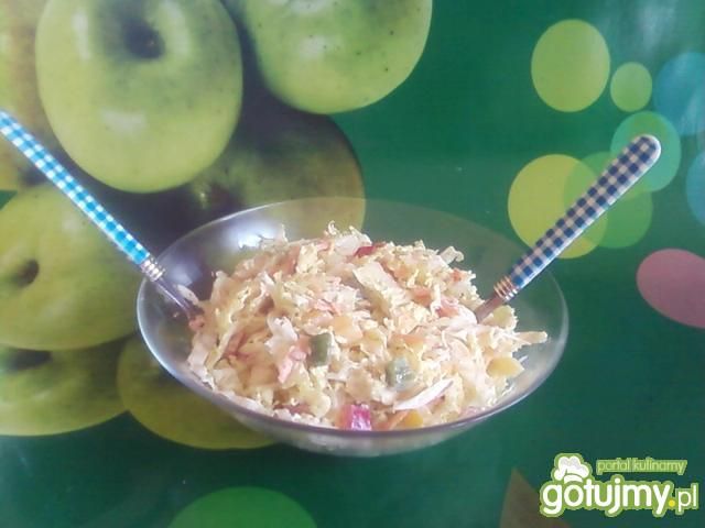 Colesław na bogato.