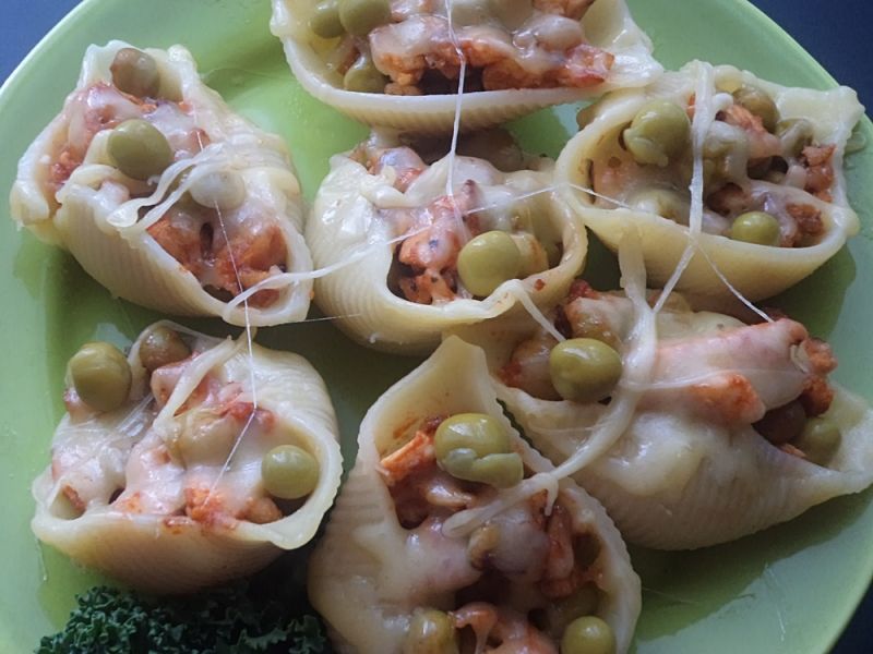 Conciglioni z kurczakiem Conciglioni z kurczakiem