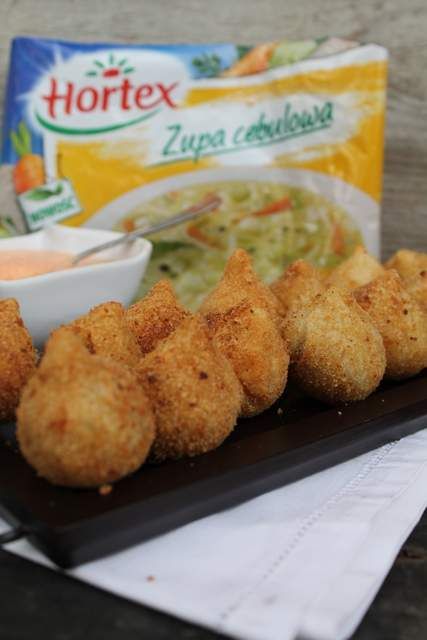 Coxinha  brazylijskie pierożki z kurczakiem