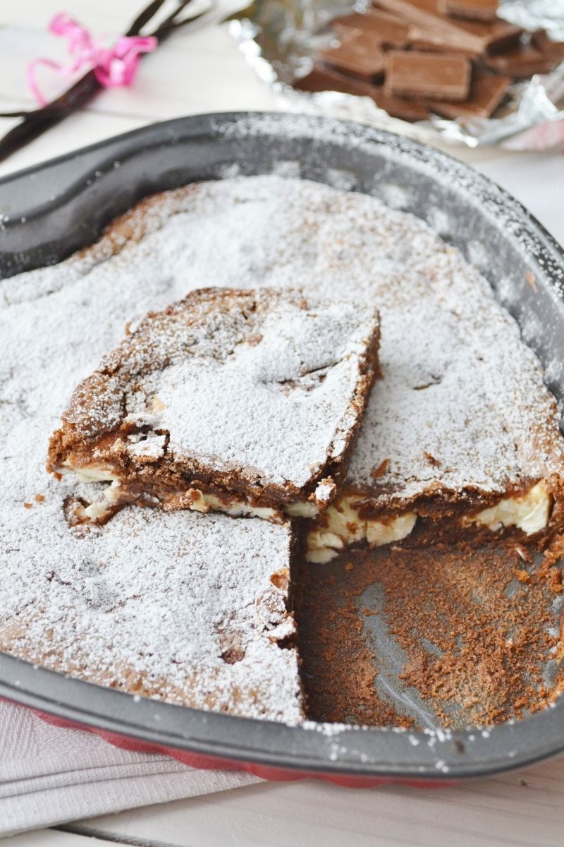 Cream - cheese brownie