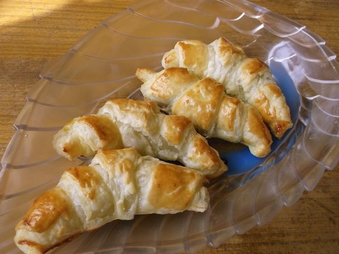 Croissanty z czekoladą Croissanty z czekoladą