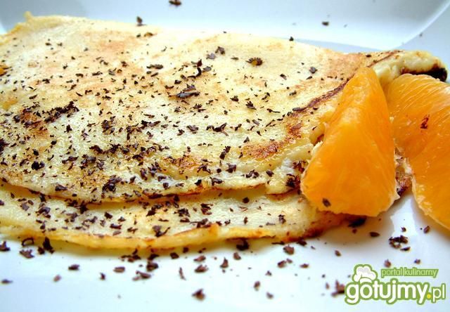 Crêpes Suzette z gorzką czekoladą 
