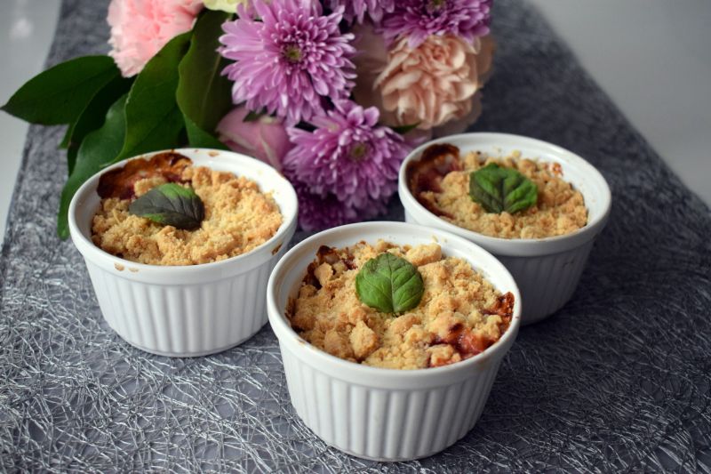 Crumble czereśniowe Crumble czereśniowe