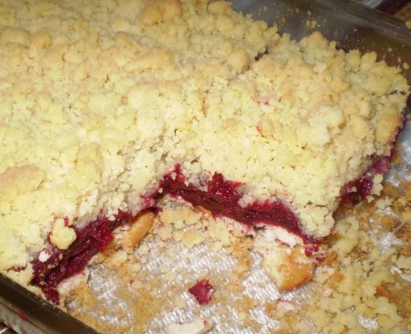 Crumble jeżynowo-jabłkowe : Crumble jeżynowo-jabłkowe :