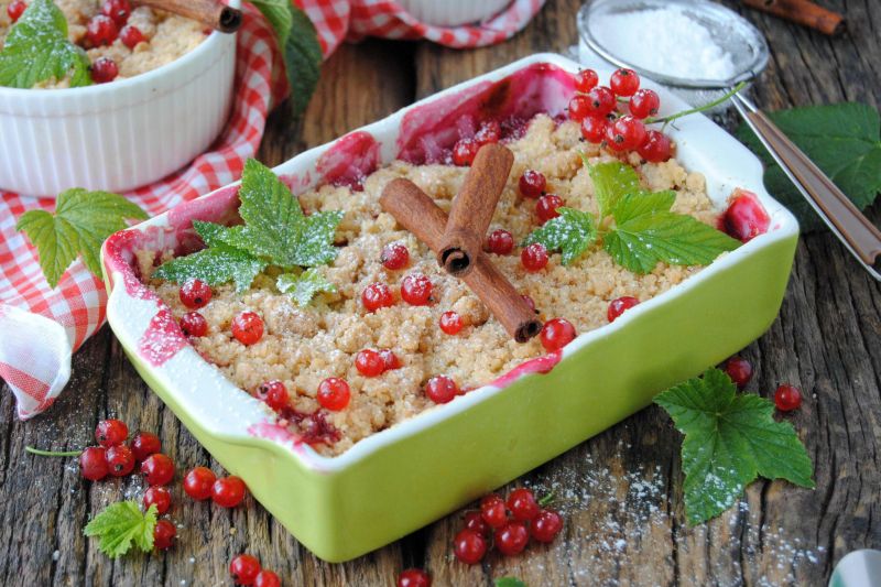 Crumble porzeczkowe Crumble porzeczkowe