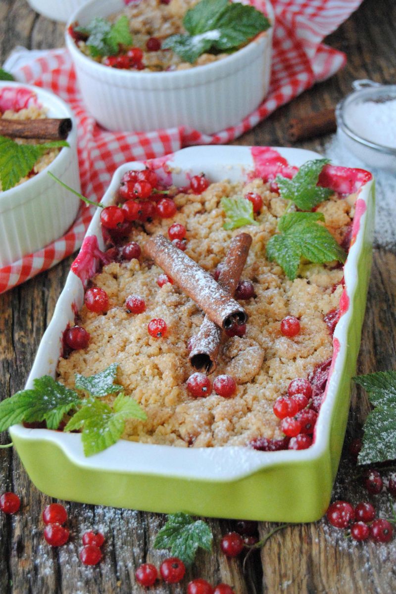 Crumble porzeczkowe Crumble porzeczkowe