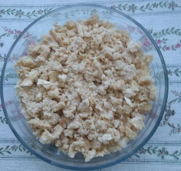 Crumble z gruszkami