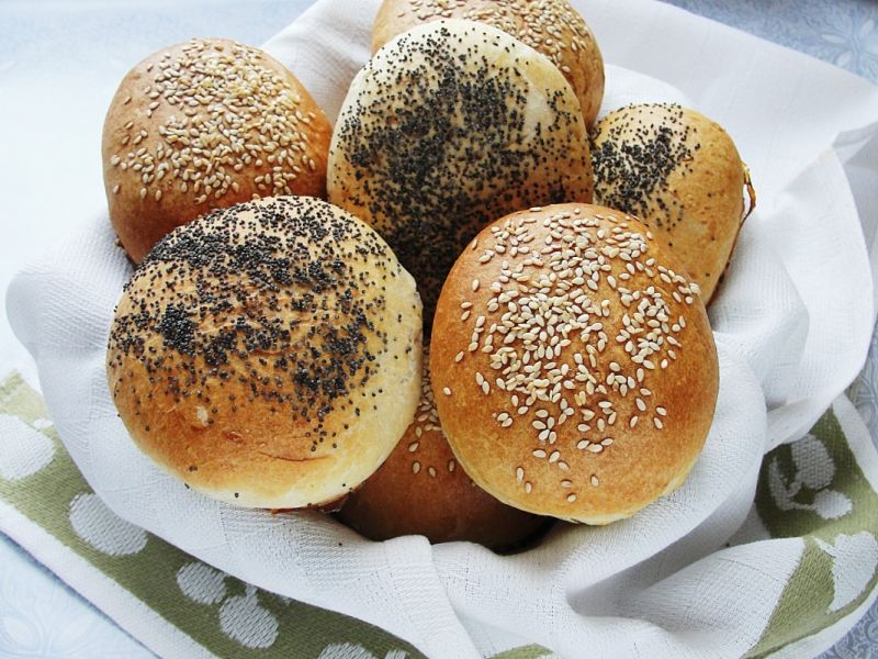 Crusty Hard Rolls - pszenne bułeczki Crusty Hard Rolls - pszenne bułeczki