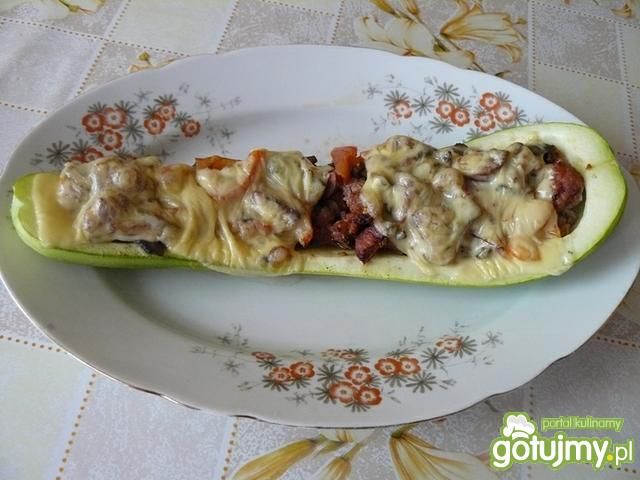 Cukina z mięsem.