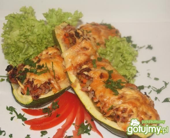 Cukinia faszerowana wg Buni Cukinia faszerowana wg Buni