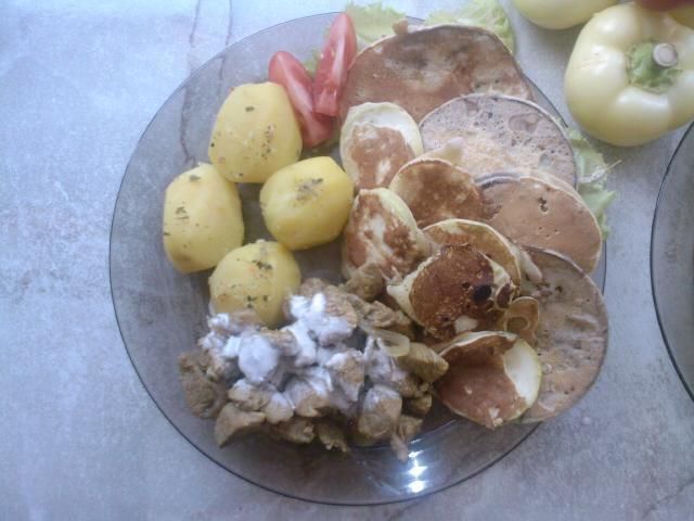 Cukinia i bakłażan w cieście Cukinia i bakłażan w cieście