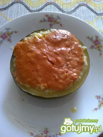 Cukinia nadziewana filetem z kurczaka 