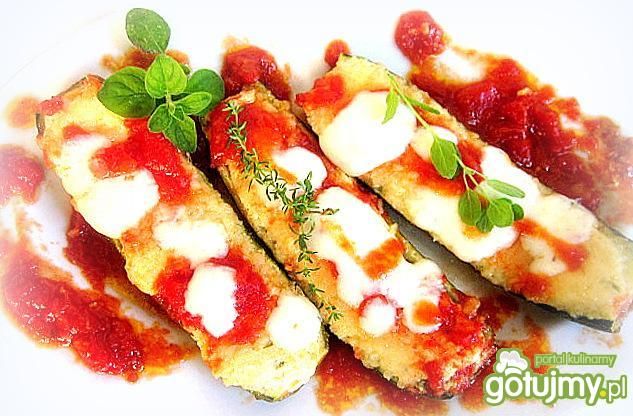 Cukinia nadziewana ziołową ricottą Cukinia nadziewana ziołową ricottą