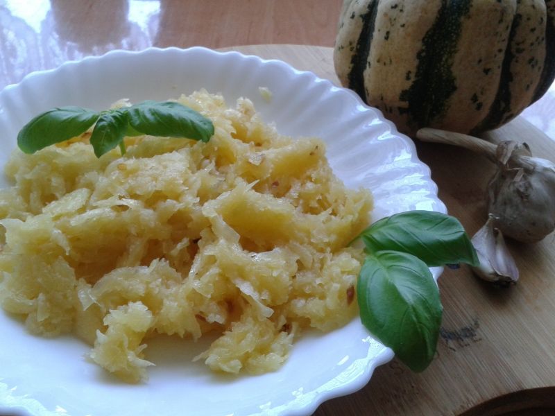 Cukinia smażona z czosnkiem