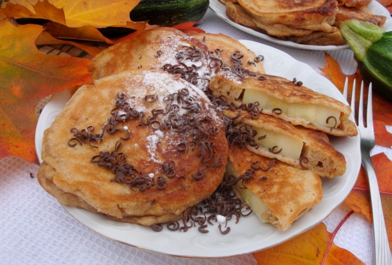 Cukinia w cieście cynamonowym