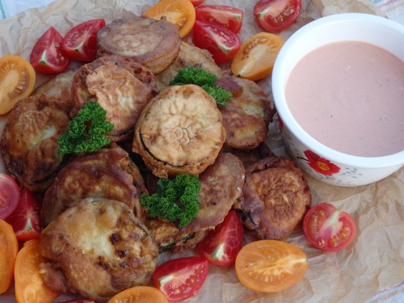 Cukinia w cieście piwnym